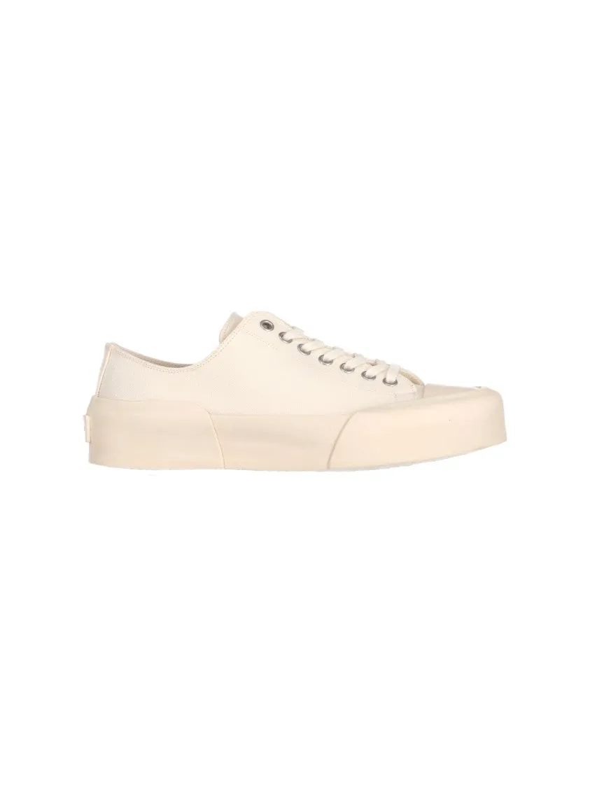 Low-Top Lace-Up Sneakers
