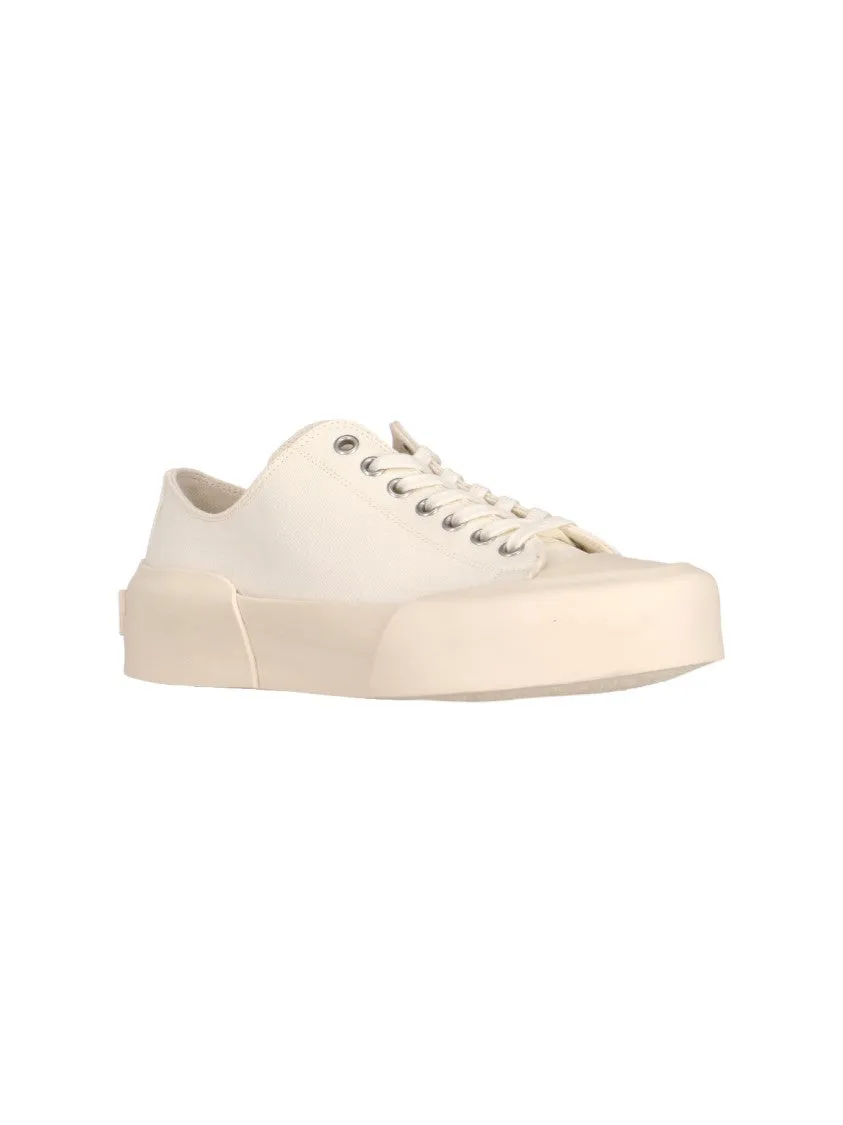 Low-Top Lace-Up Sneakers