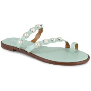 Maltese Womens Open Toe Slip On Slide Sandals