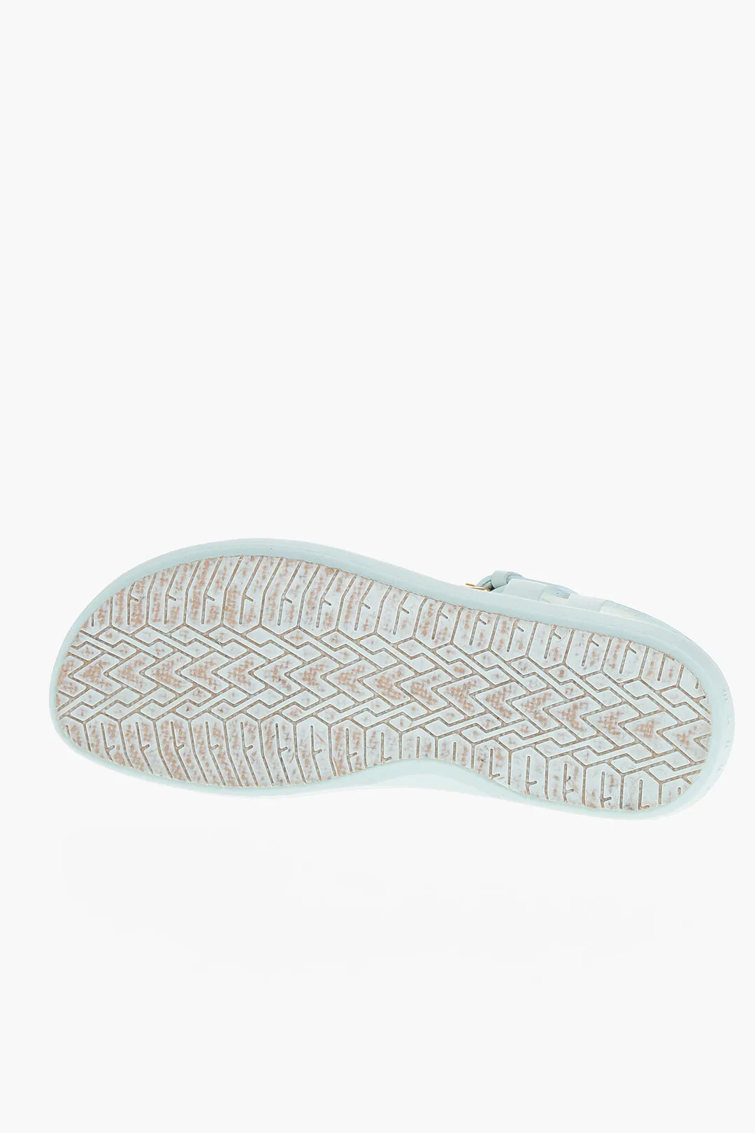 Marni Woven Leather Sandals With Rubber Sole
