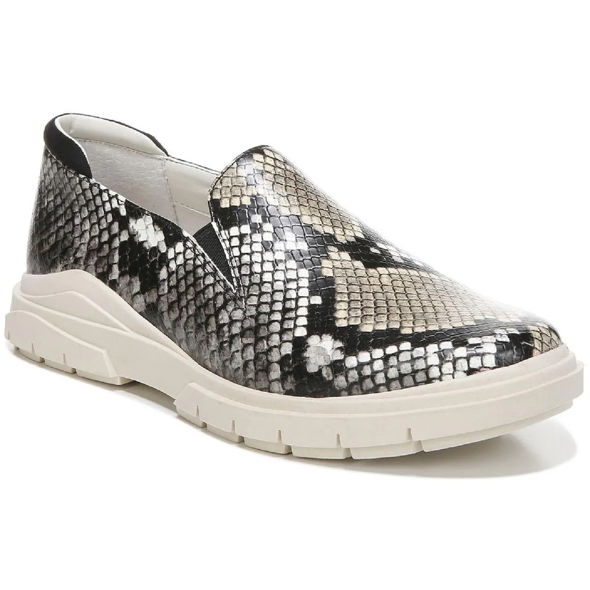 Mayve Womens Padded Insole Loafer Slip-On Sneakers