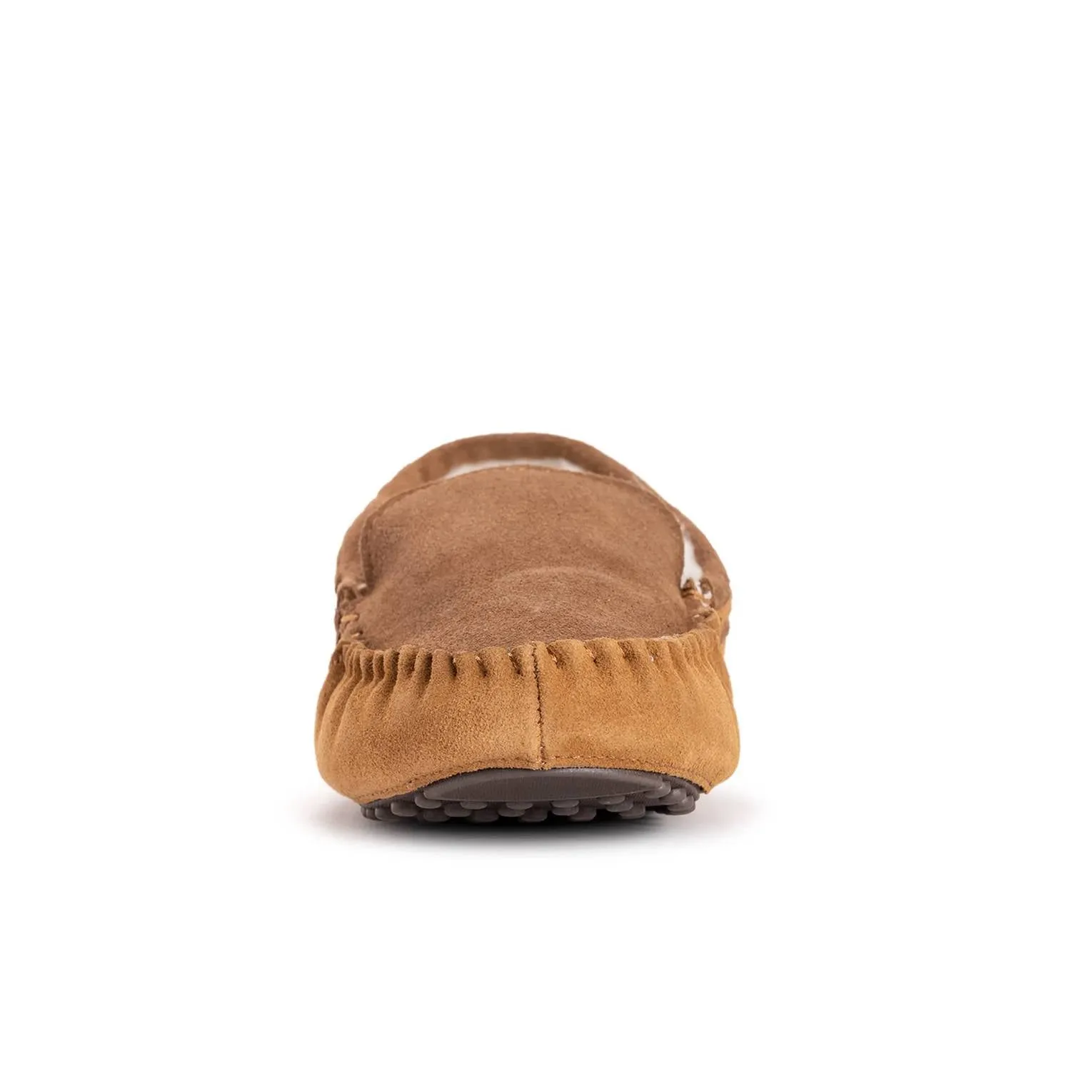 Men's Everett Moccasin Slippers In Camel