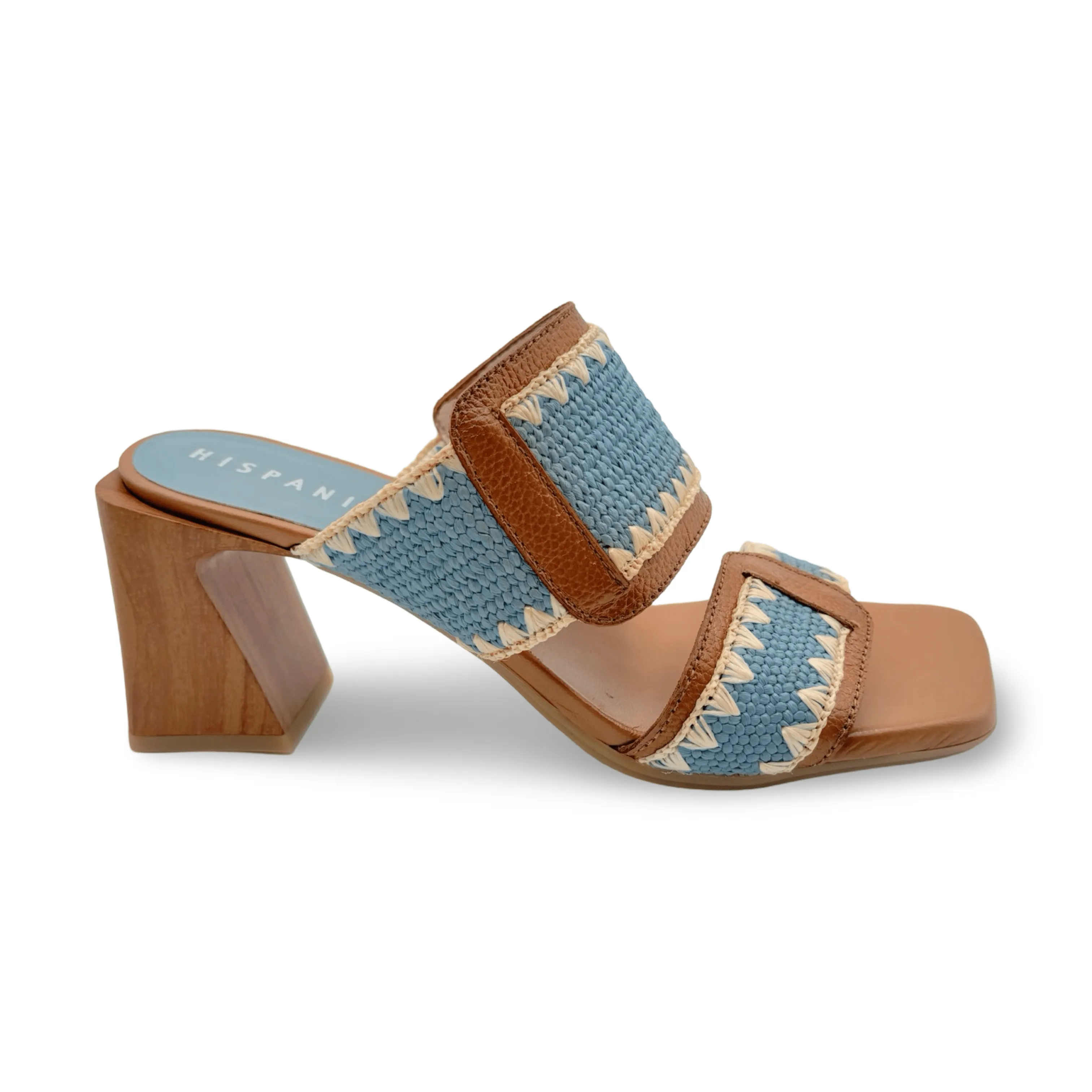 Miami Blue/Tan Sandal