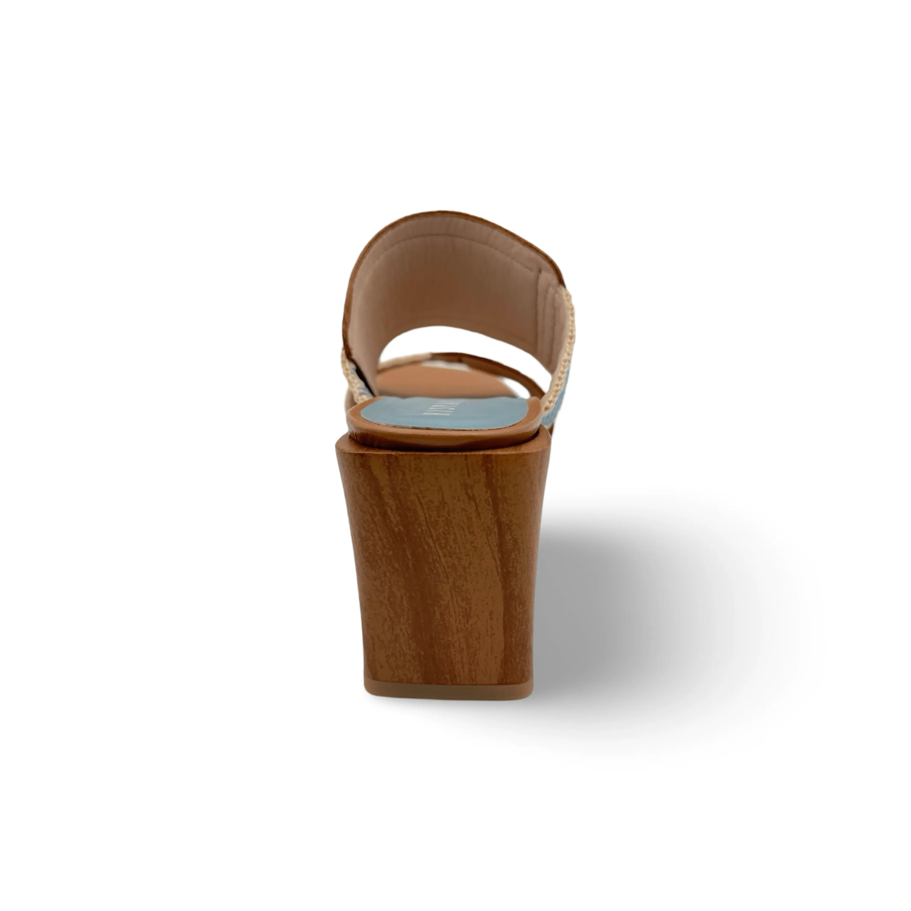 Miami Blue/Tan Sandal