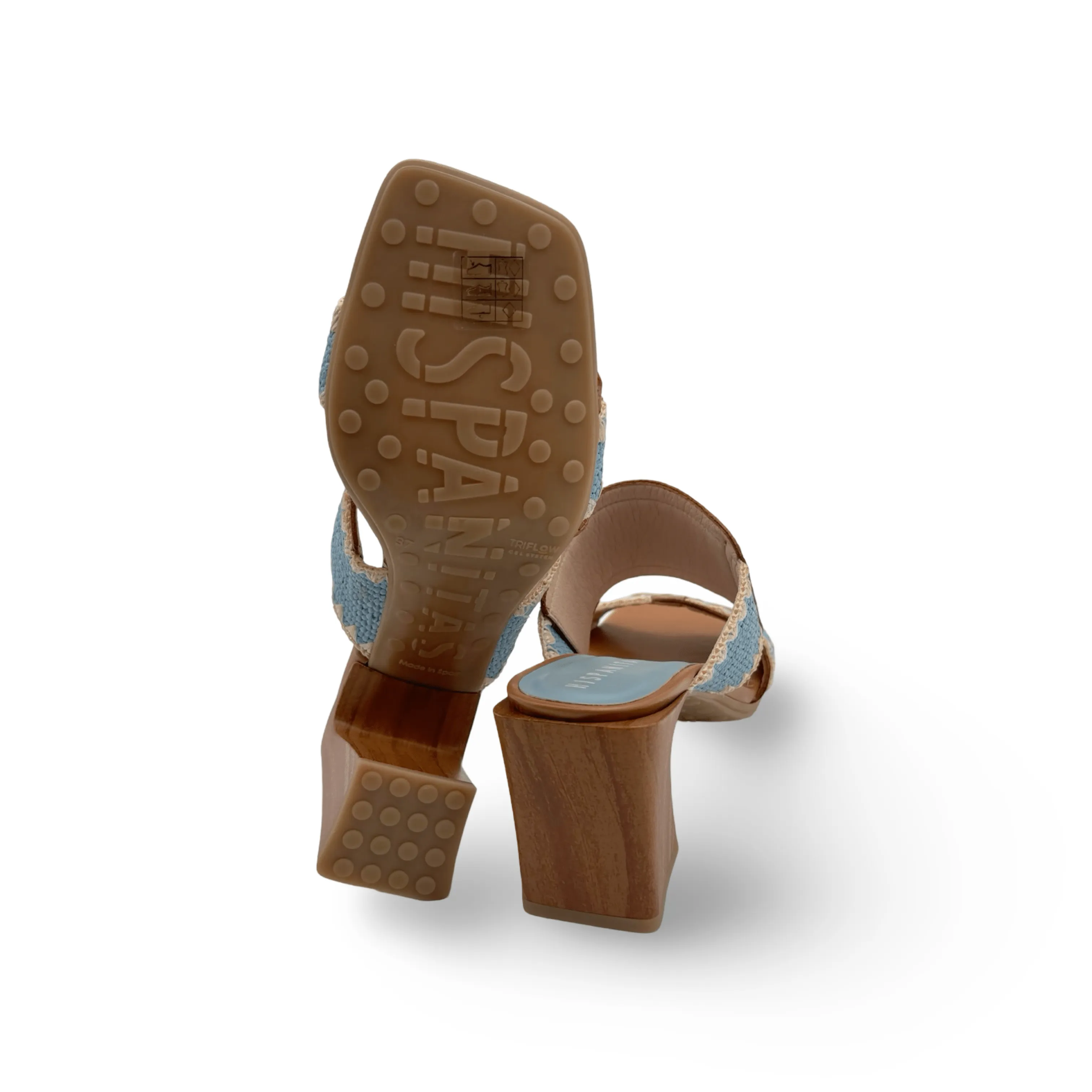 Miami Blue/Tan Sandal