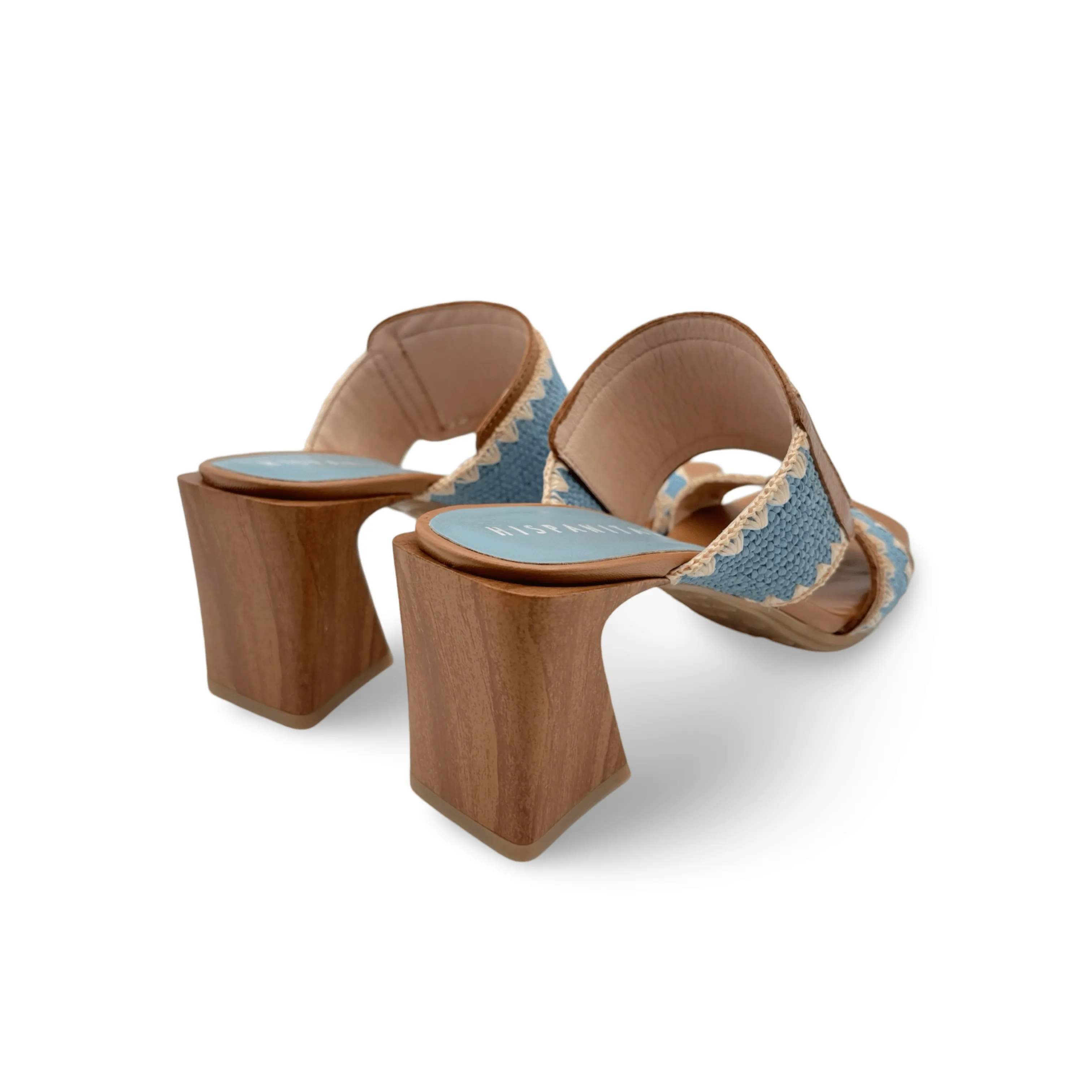 Miami Blue/Tan Sandal