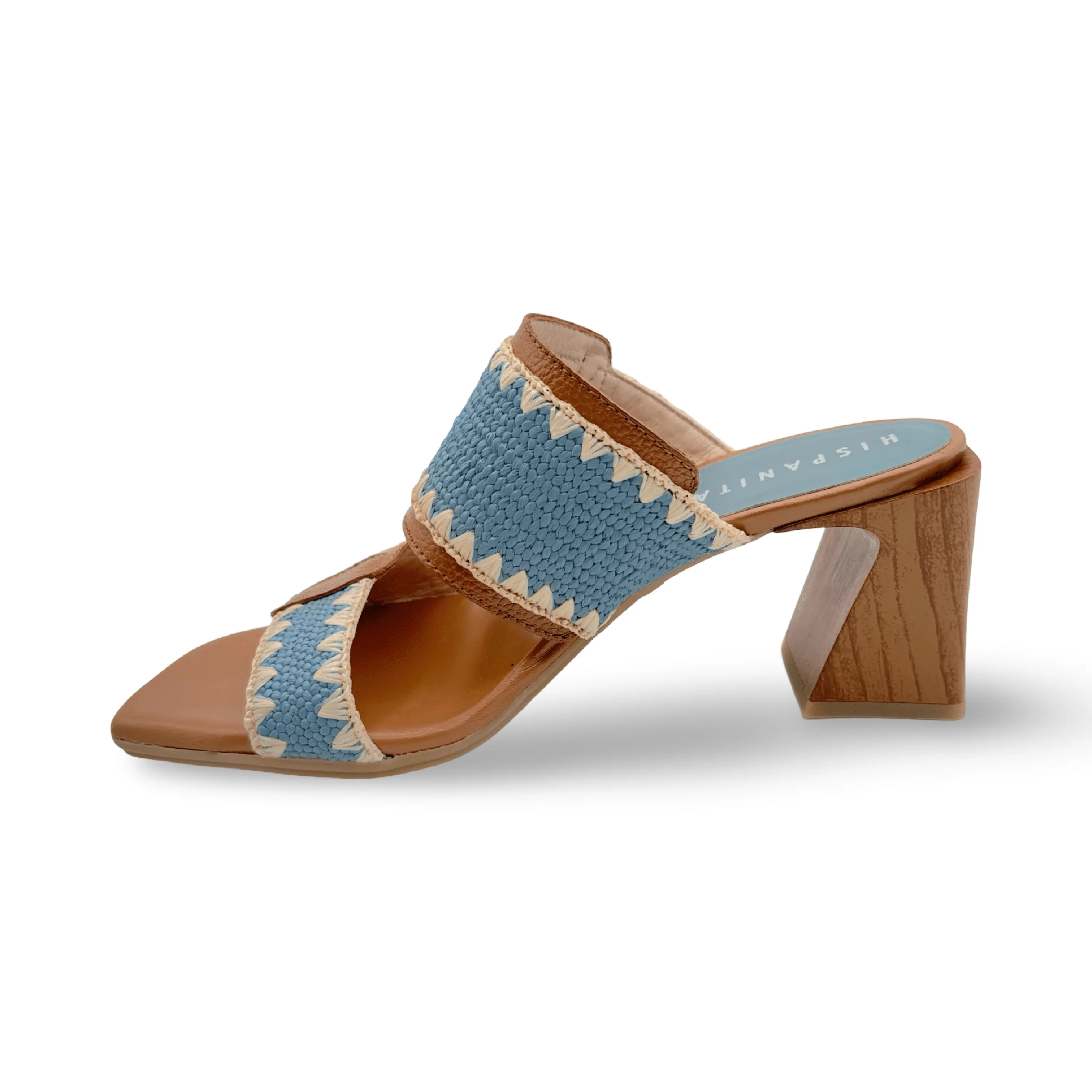 Miami Blue/Tan Sandal