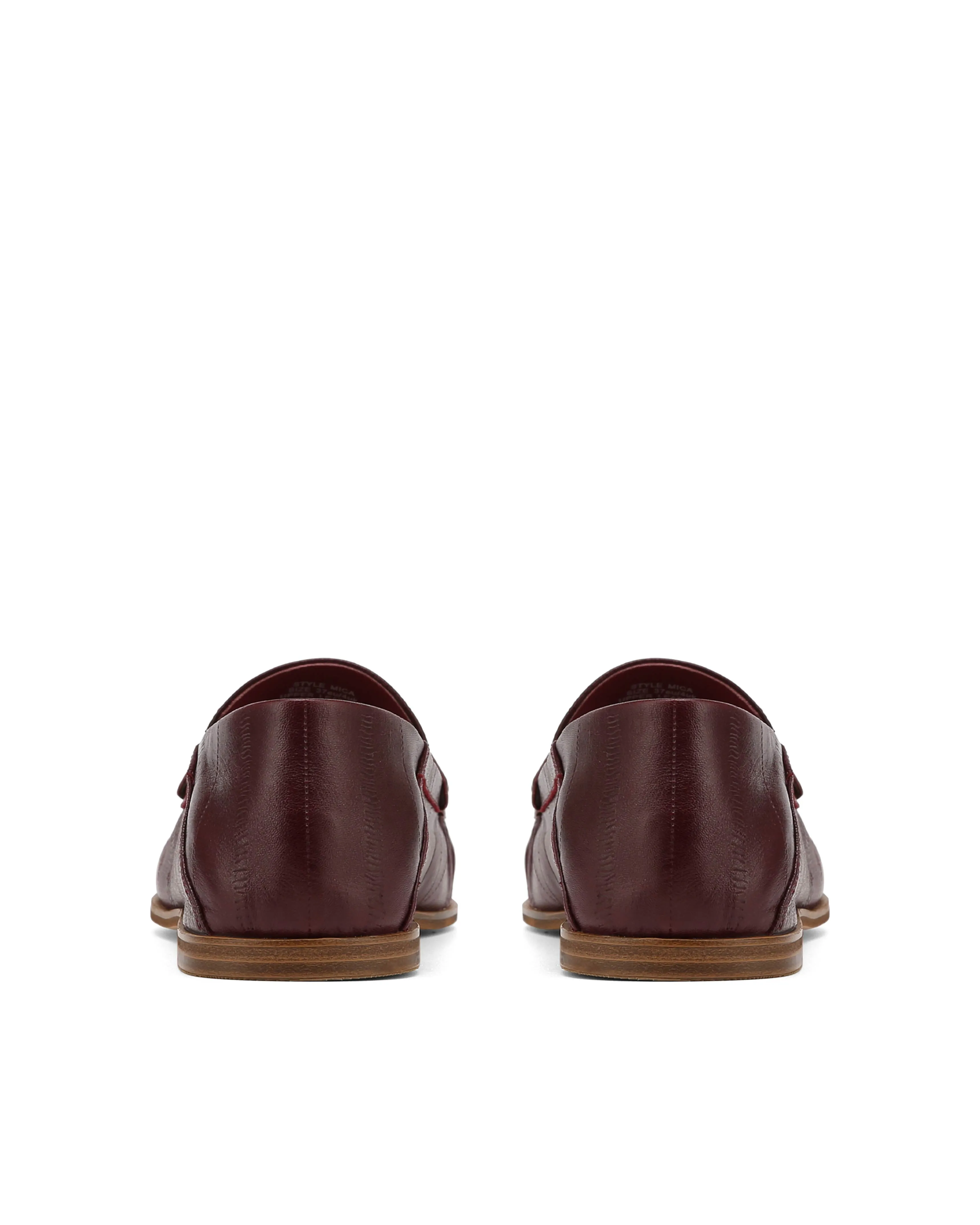 Mica Burgundy Eel