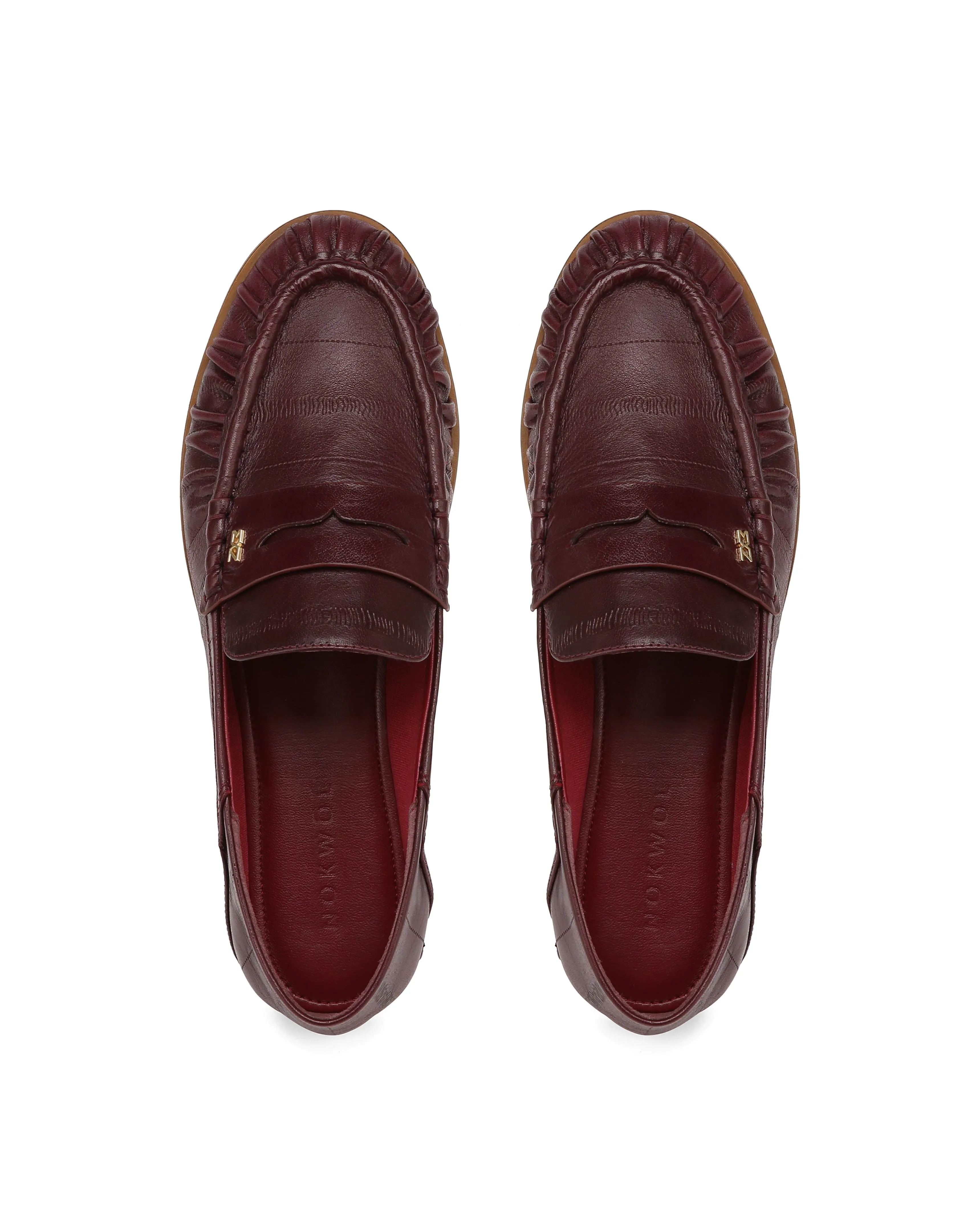 Mica Burgundy Eel