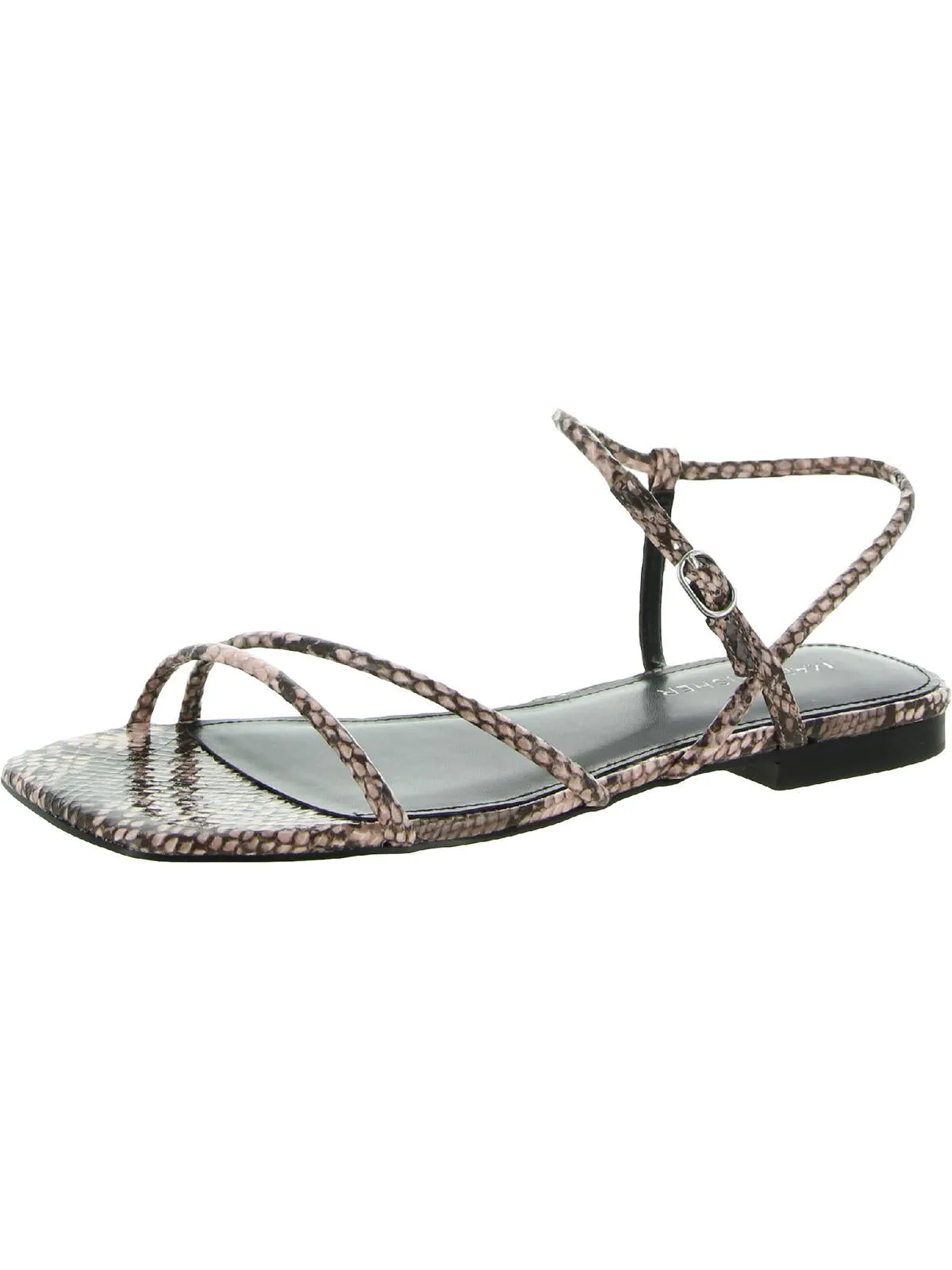 Mikal Womens Strappy Open Toe Strappy Sandals