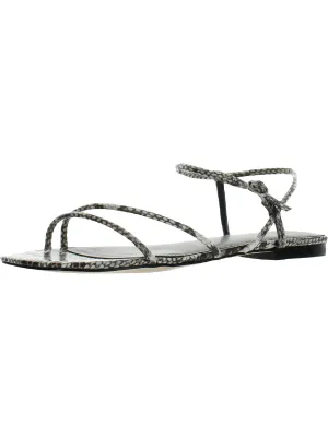 Mikal Womens Strappy Open Toe Strappy Sandals