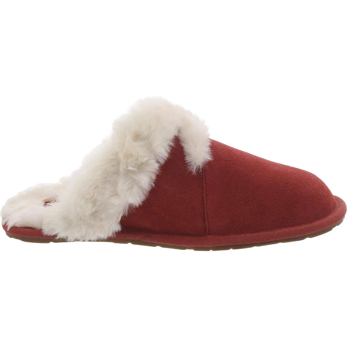 Milo Womens Suede Slides Slip-On Slippers