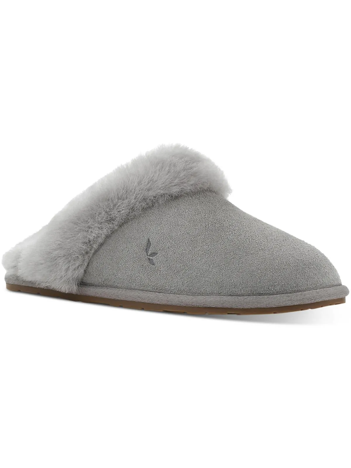 Milo Womens Suede Slides Slip-On Slippers