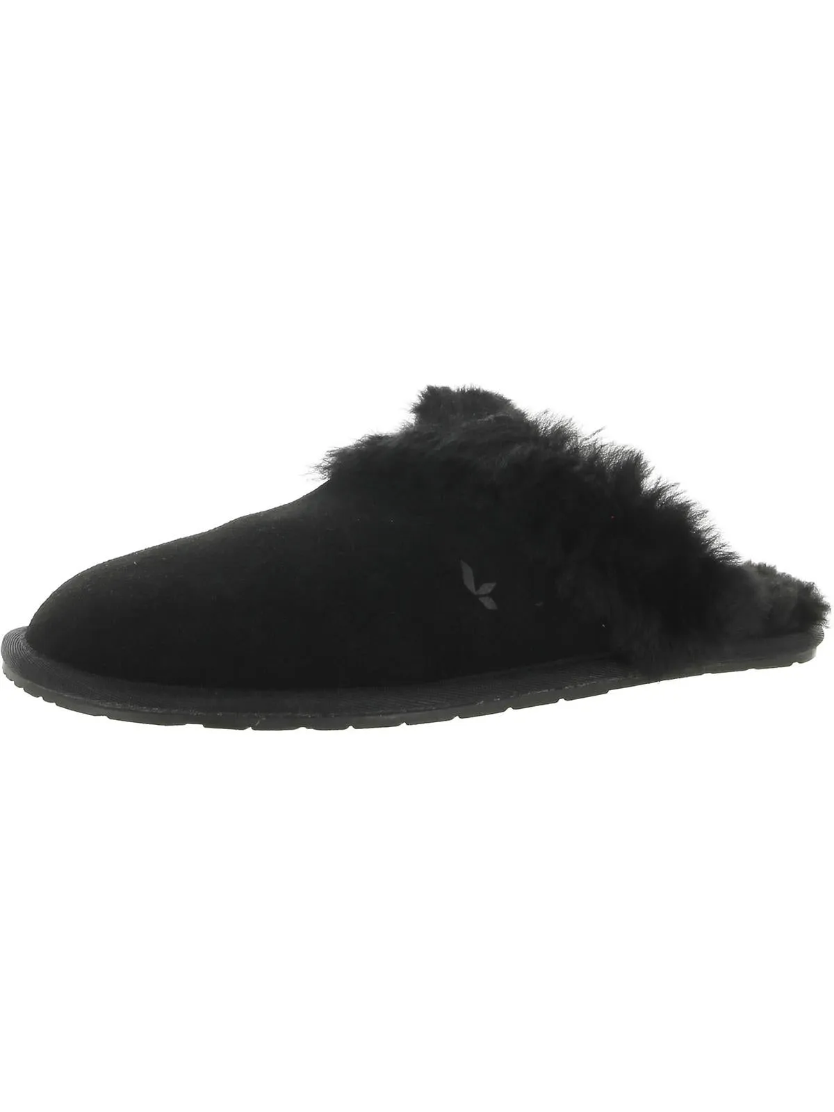 Milo Womens Suede Slides Slip-On Slippers