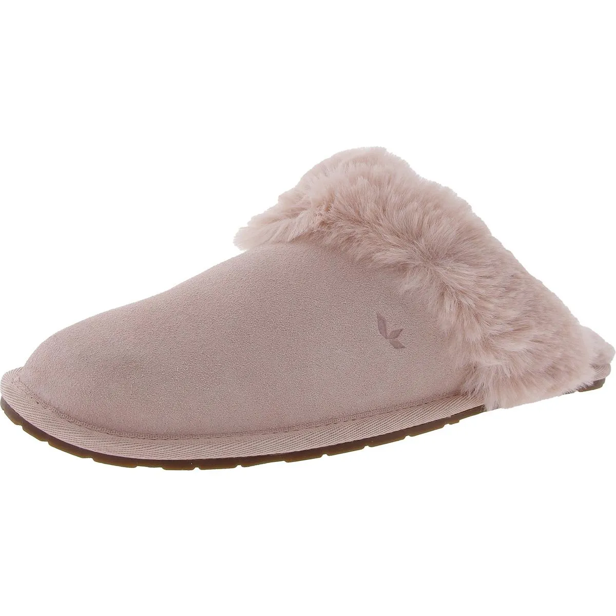 Milo Womens Suede Slides Slip-On Slippers