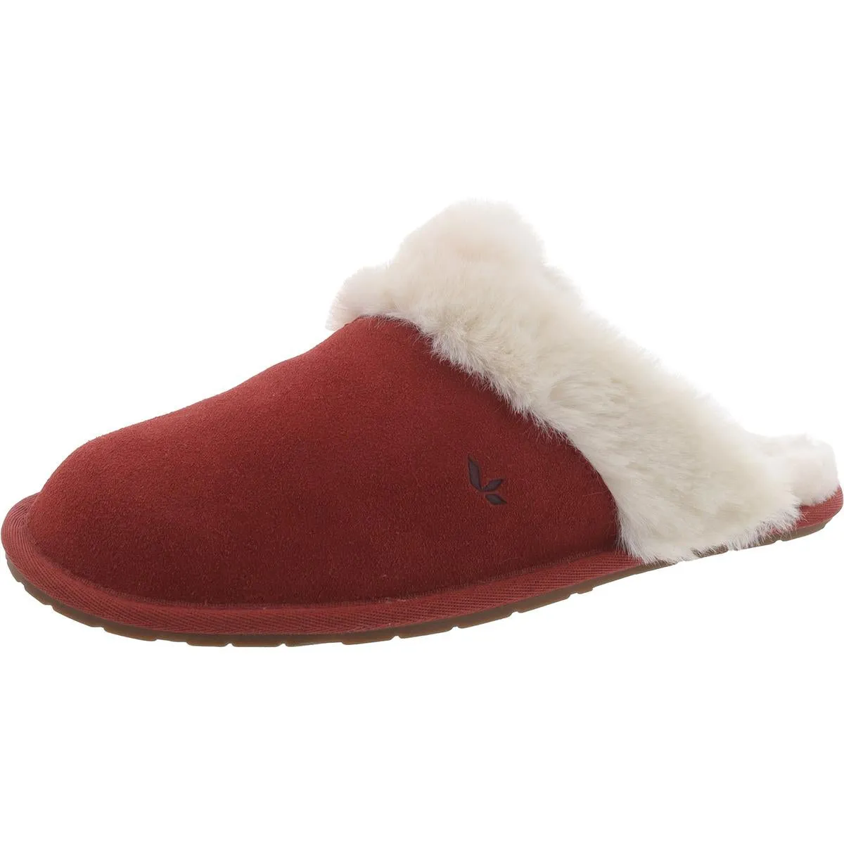 Milo Womens Suede Slides Slip-On Slippers