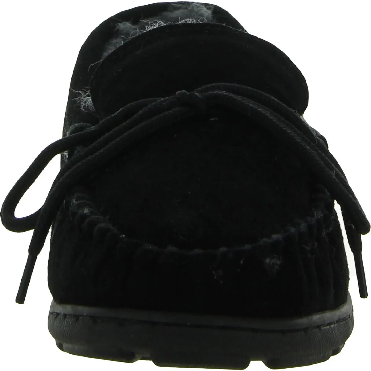 Mindy Womens Cow Suede Slip On Moccasins
