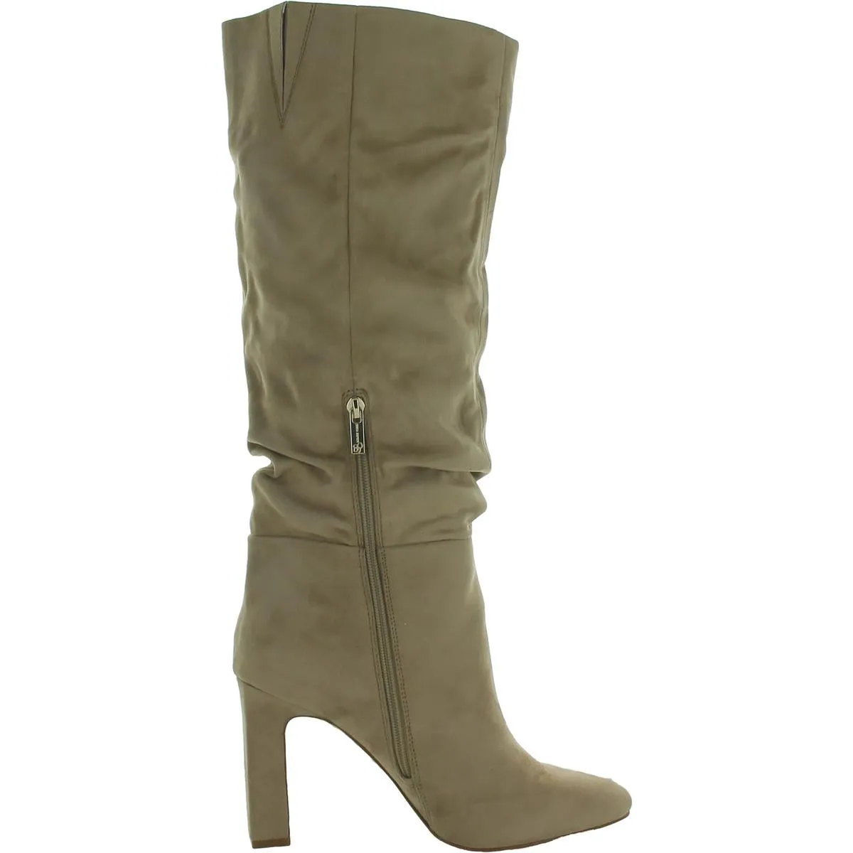 Minerva Womens Faux Suede Tall Knee-High Boots