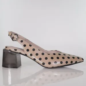 Minx Casey Sand Metallic Spot