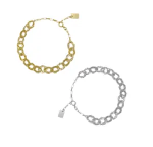 Misuzi Billie Chain Bracelet Silver