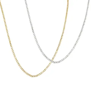 Misuzi Cuba Chain Silver