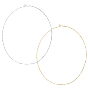 Misuzi Peta Rope Gold Necklace