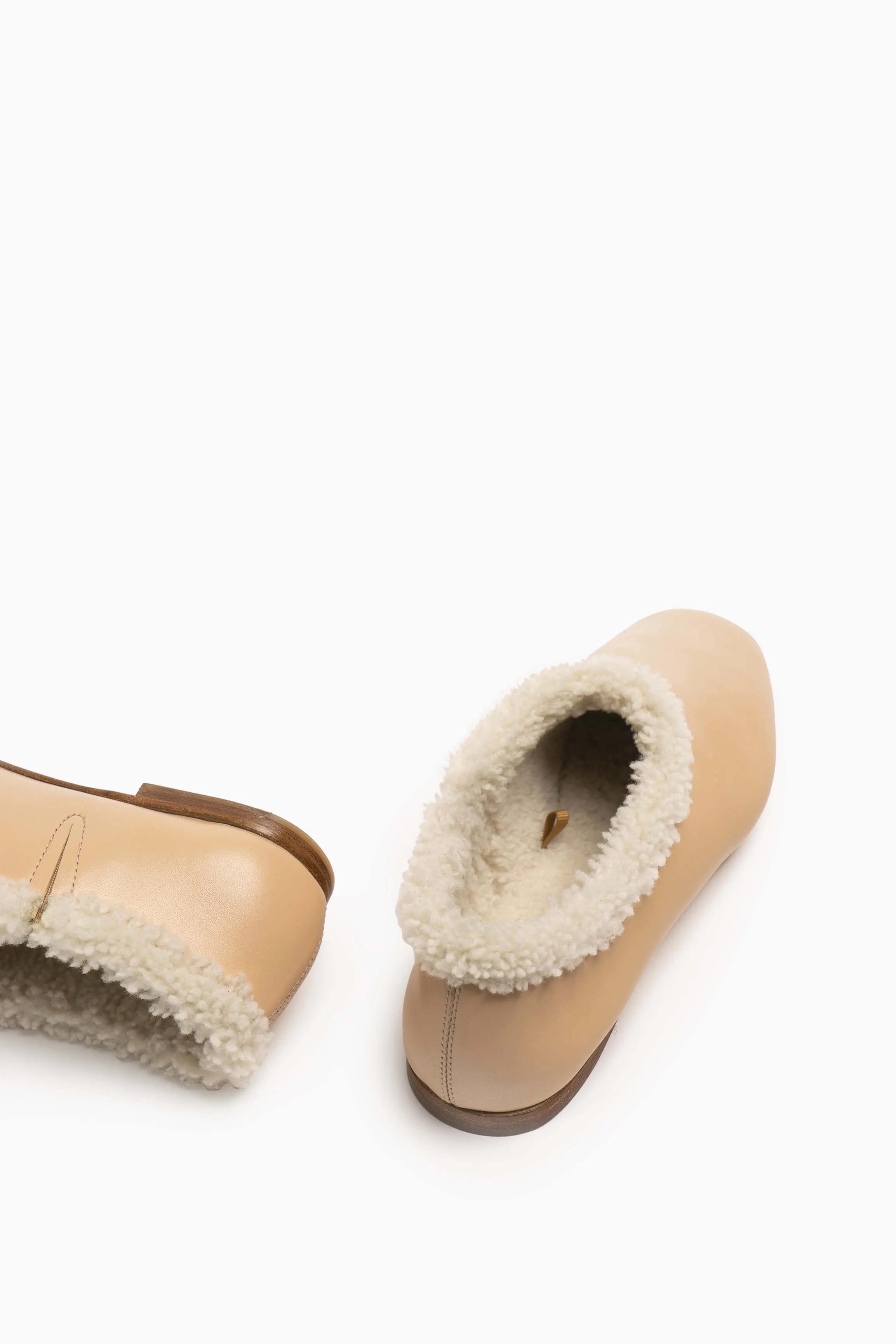 Mittens Winter Slippers in Beige