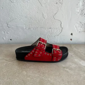 Mollini Ciana Red Suede