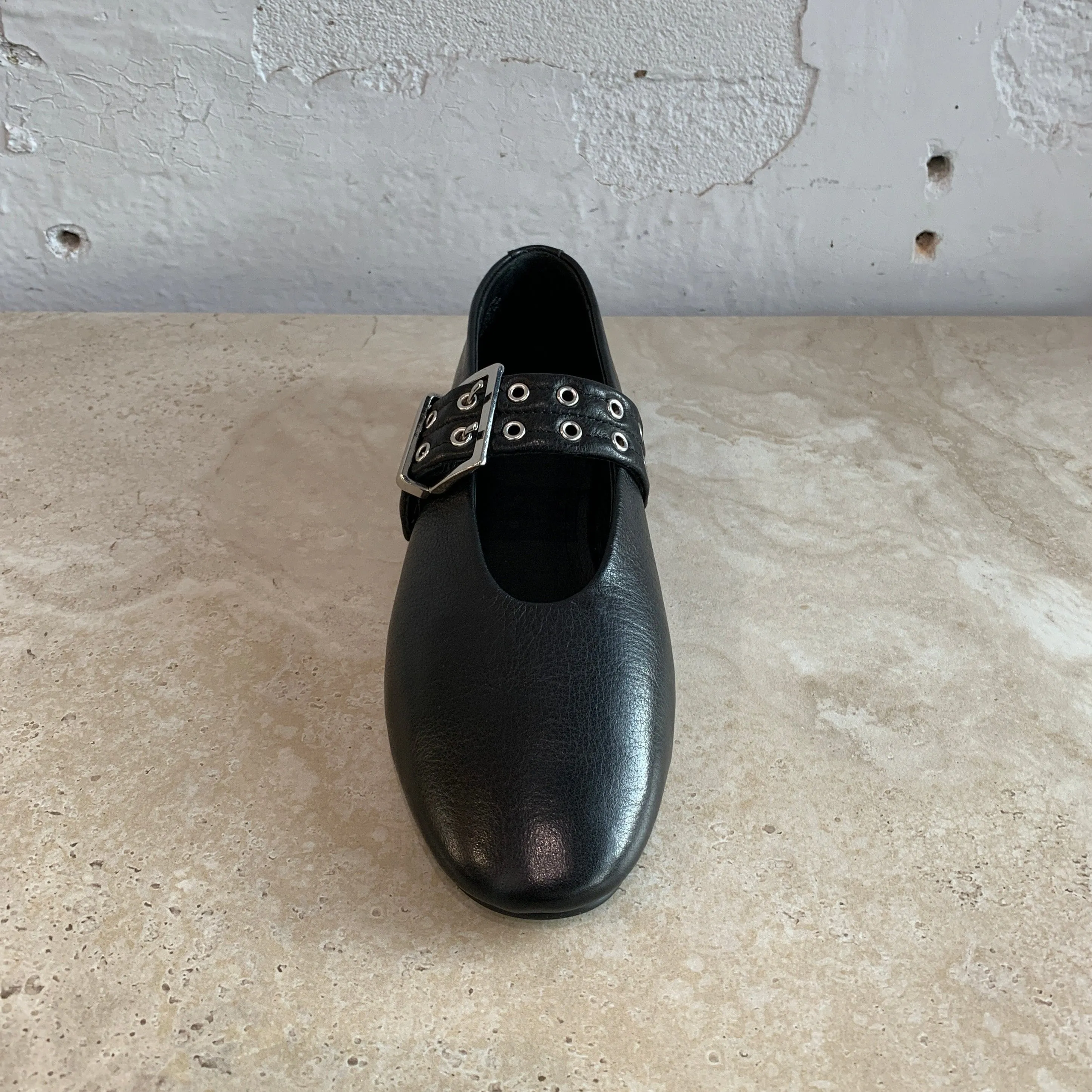 Mollini Hearts Black Leather