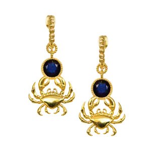 Mountain & Moon Cancer Earrings
