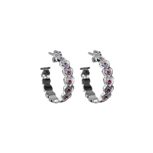 Mountain & Moon Christy Earrings Silver