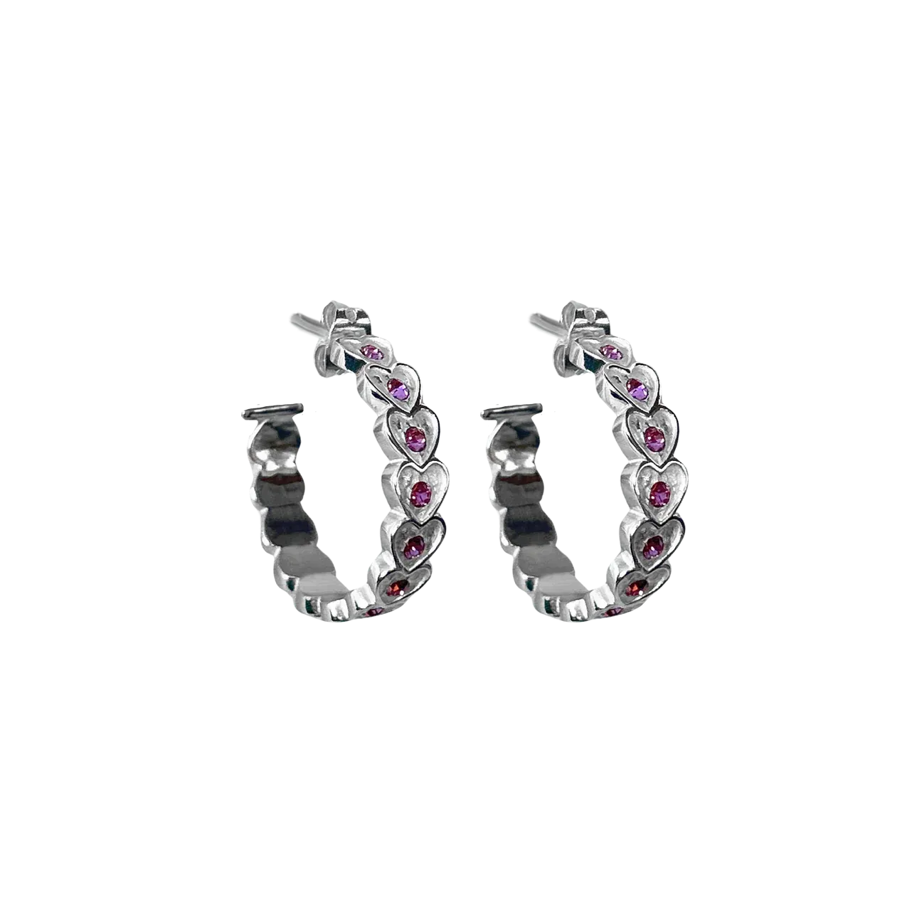 Mountain & Moon Christy Earrings Silver