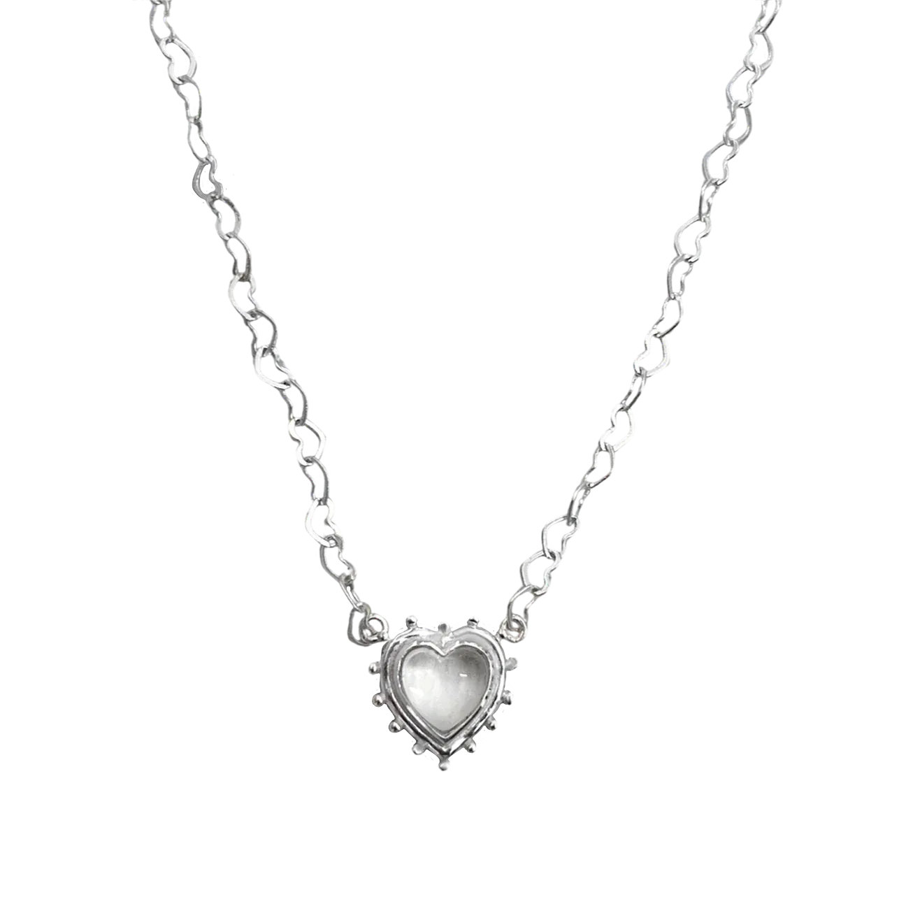 Mountain & Moon Cindy Necklace Silver