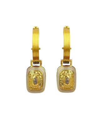 Mountain & Moon Mara Crystal Earrings