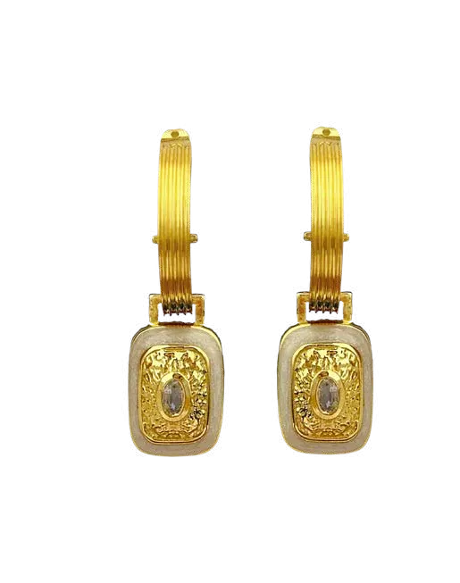 Mountain & Moon Mara Crystal Earrings