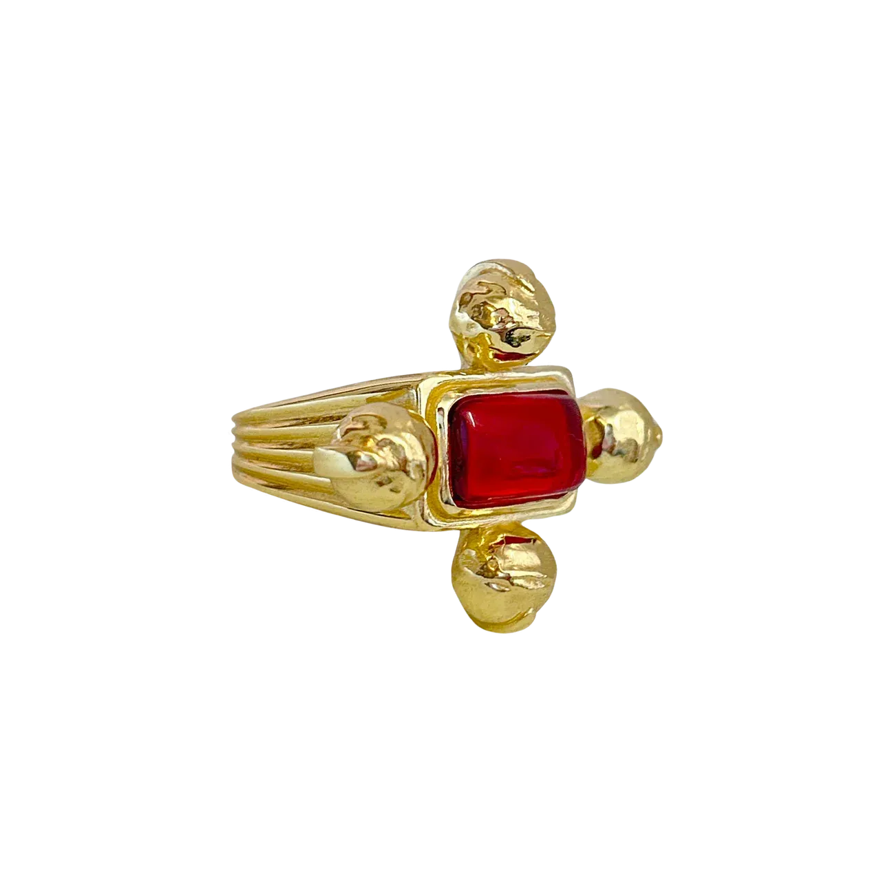 Mountain & Moon Petra Ring Gold