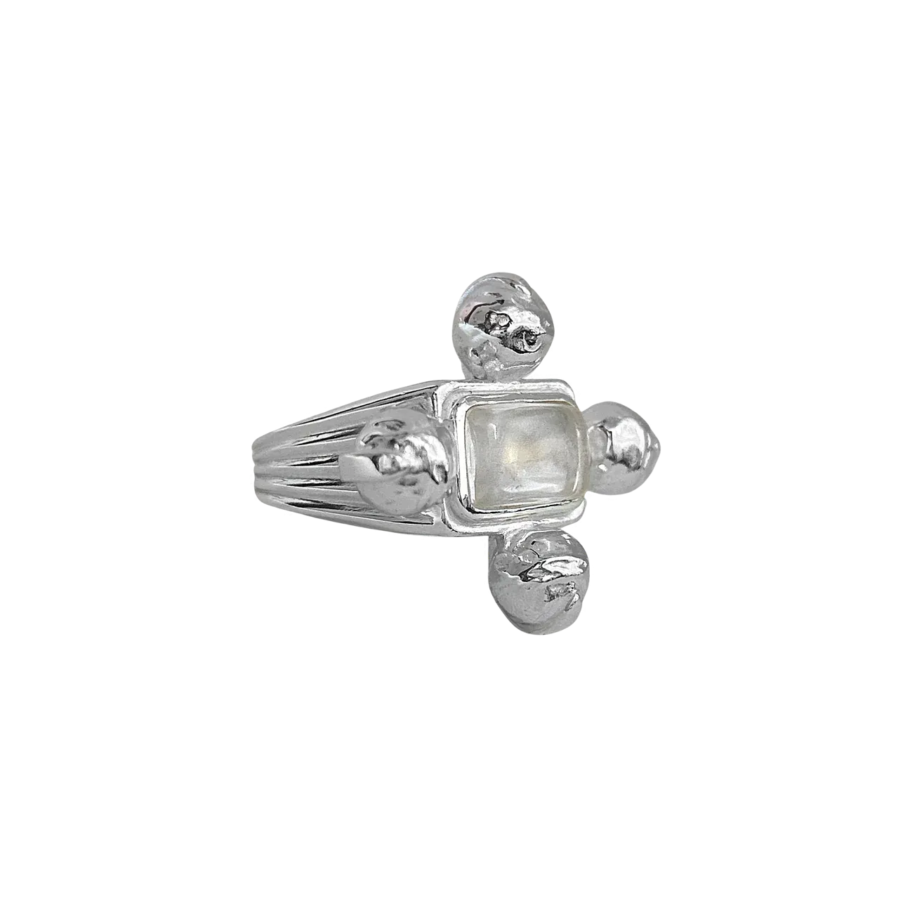 Mountain & Moon Petra Ring Silver