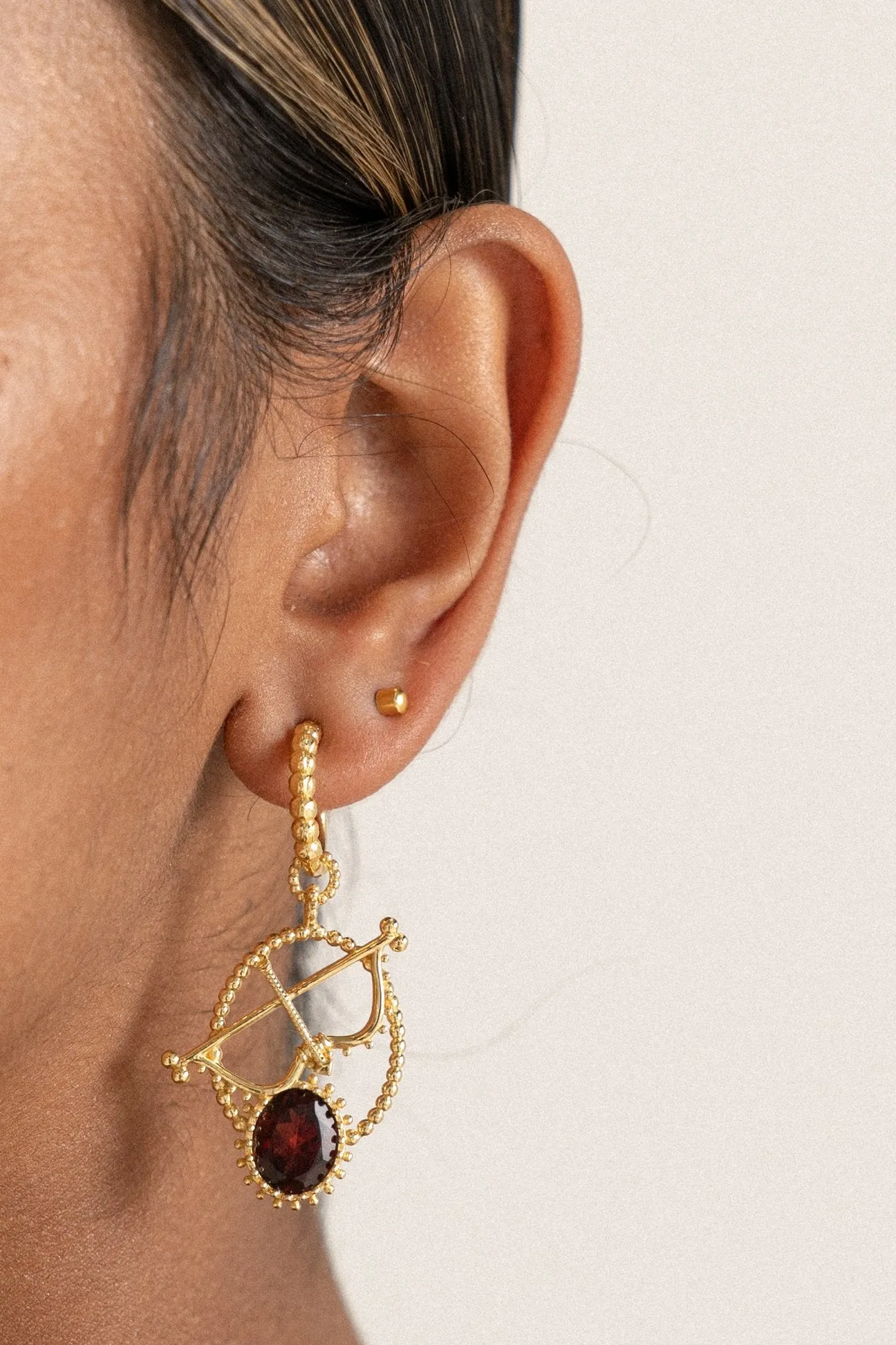 Mountain & Moon Sagittarius Earrings