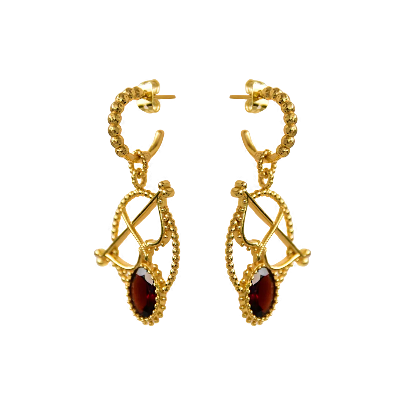 Mountain & Moon Sagittarius Earrings