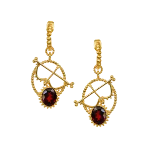 Mountain & Moon Sagittarius Earrings