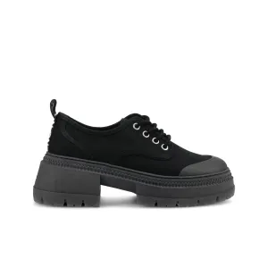 No Name Strong Derby Black Canvas - LAST PAIR size 40