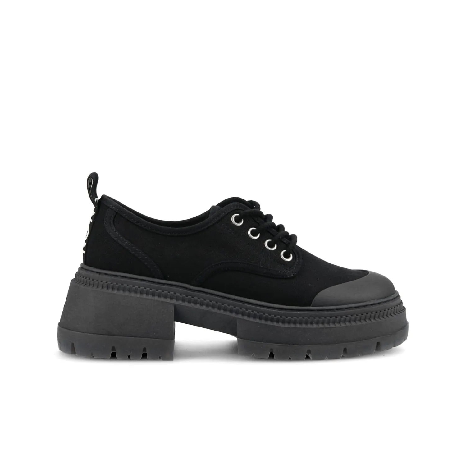 No Name Strong Derby Black Canvas - LAST PAIR size 40