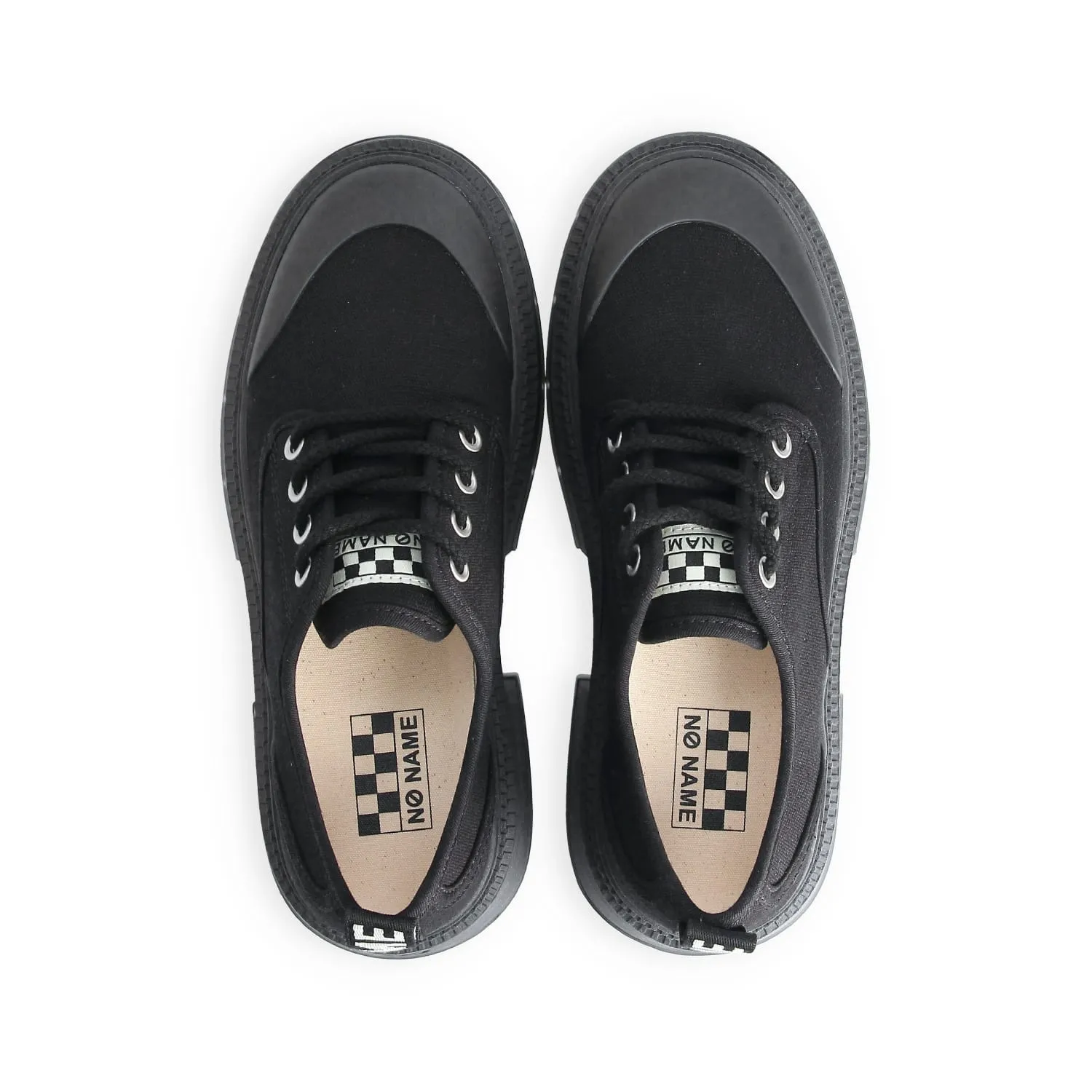 No Name Strong Derby Black Canvas - LAST PAIR size 40