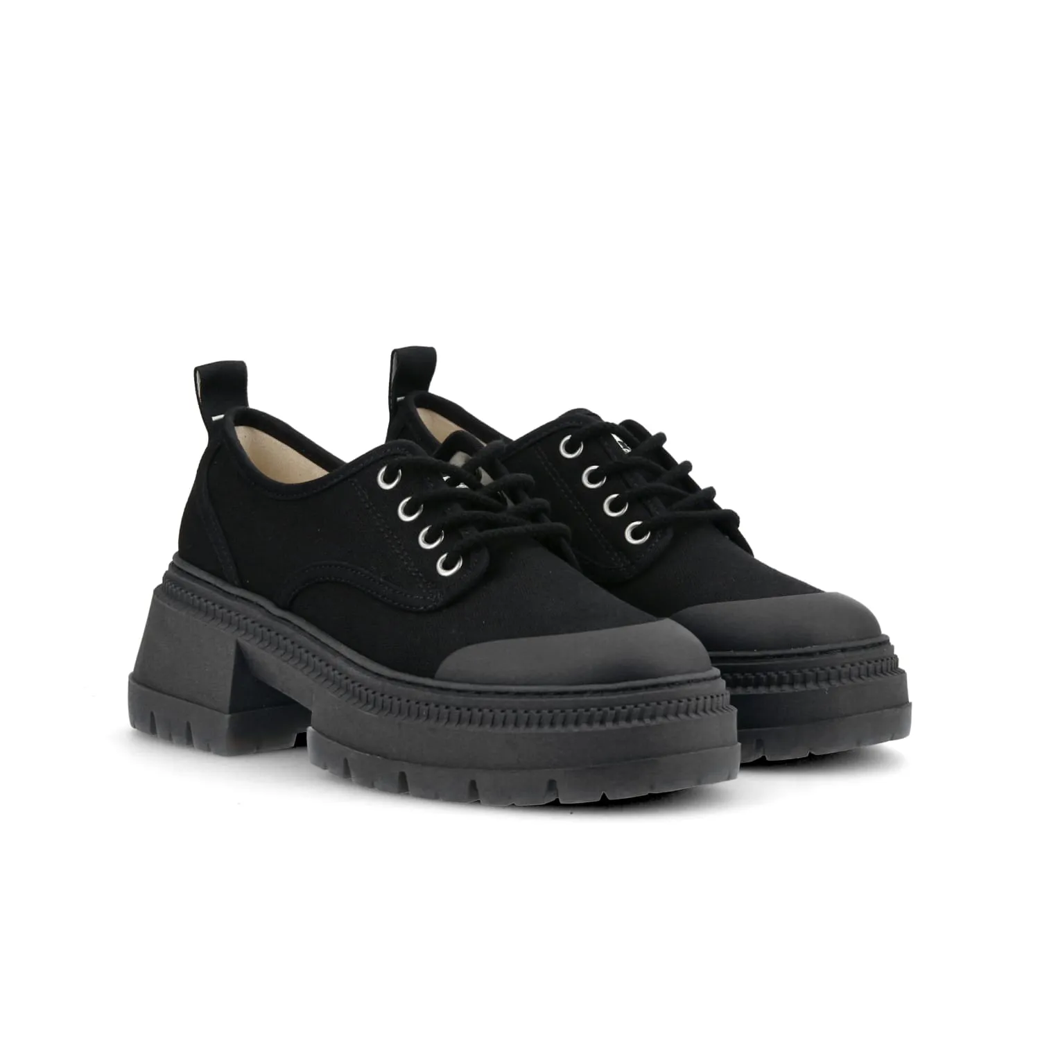 No Name Strong Derby Black Canvas - LAST PAIR size 40