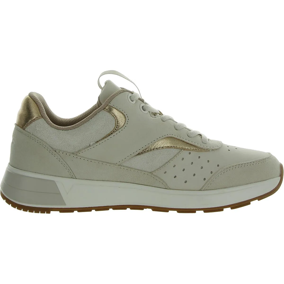 Nova Womens Metallic Lace-Up Athletic and Training Shoes