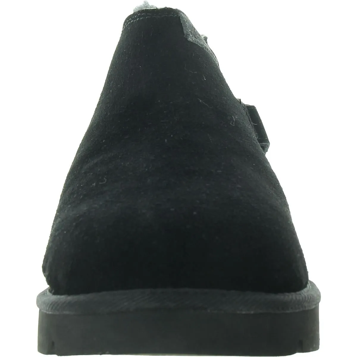 Ongi Womens Suede Pull On Booties