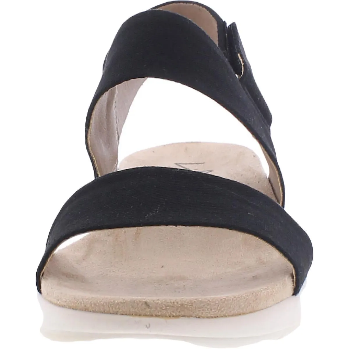 Peaceful Womens Open Toe Ankle Strap Wedge Sandals