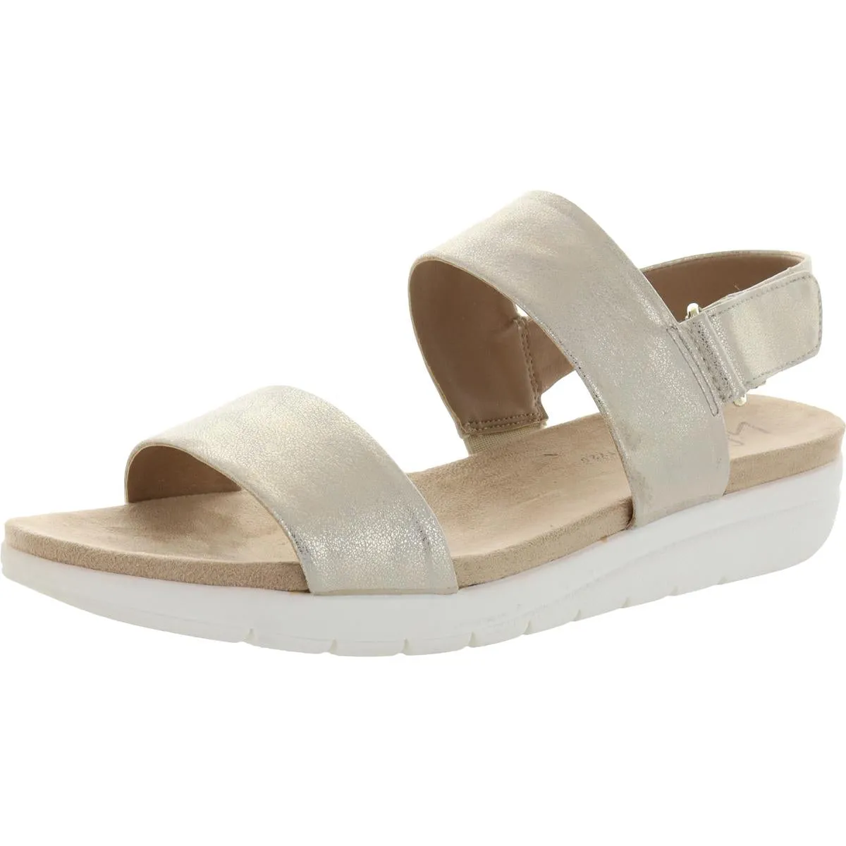 Peaceful Womens Open Toe Ankle Strap Wedge Sandals
