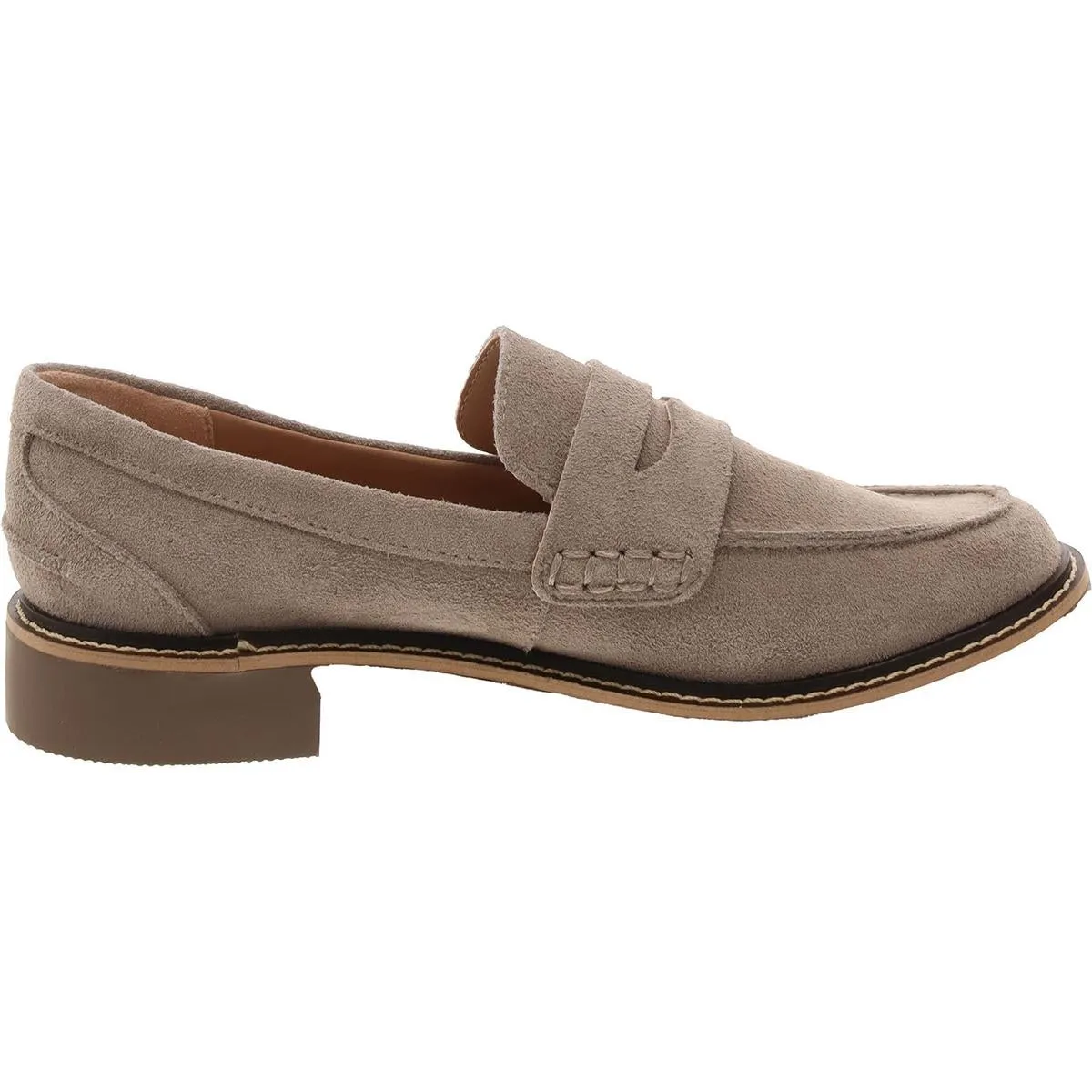 Penny Womens Slip On Flat Loafers