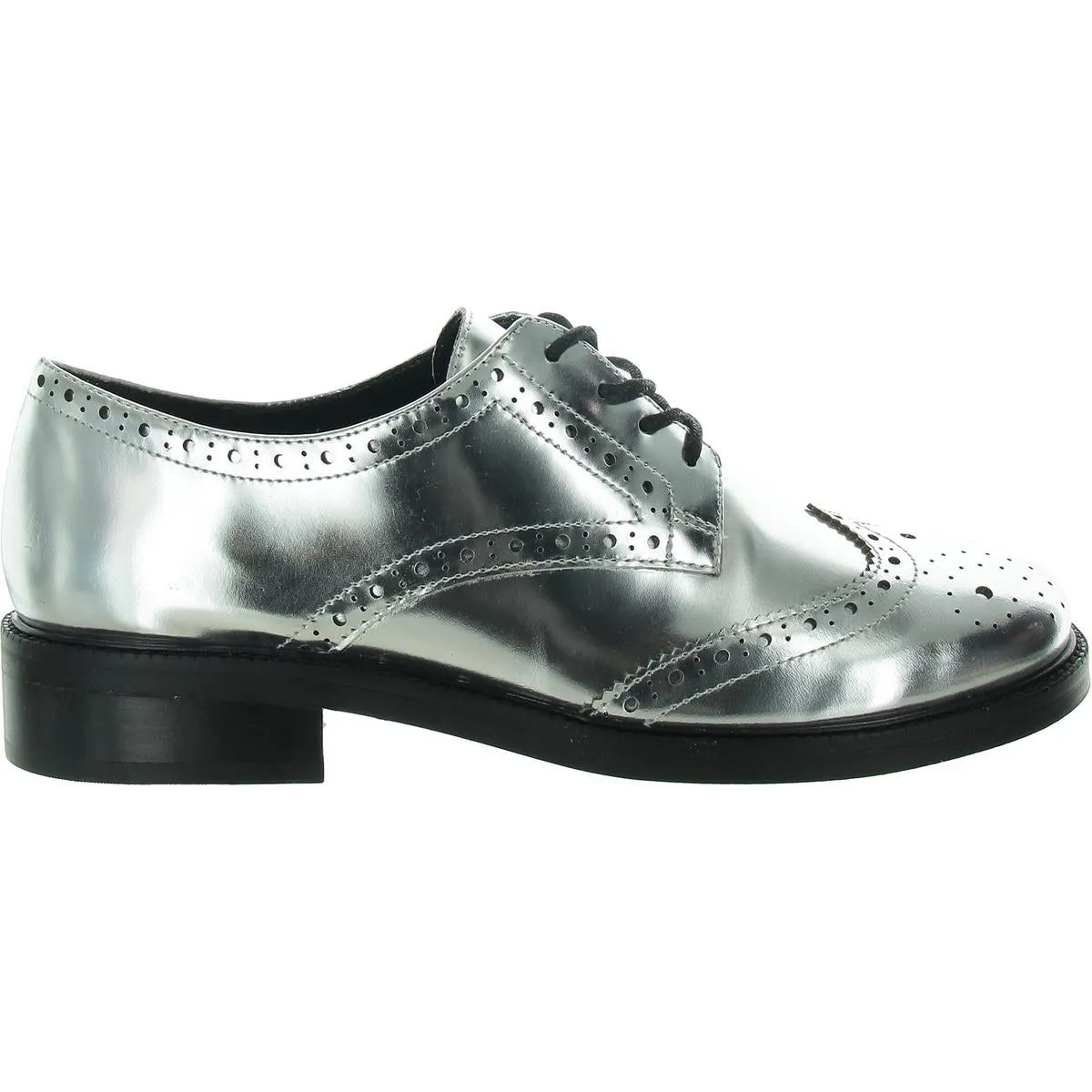 Perrie Womens Brogue Leather Oxfords